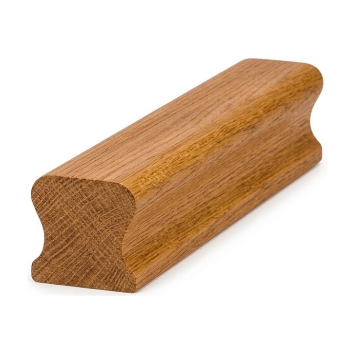 Oak Lacquered Finish Ungrooved Handrails